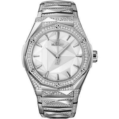 Hublot Classic Fusion Orlinski Bracelet Titanium White Alternative Pav&eacute; 40mm