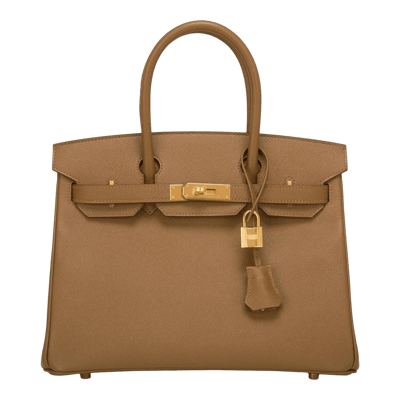 Herm&egrave;s Birkin 30 cm Togo Al&eacute;zan Gold Hardware