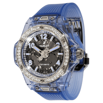 Hublot Big Bang One Click Blue Sapphire Diamond Limited Edition 39mm