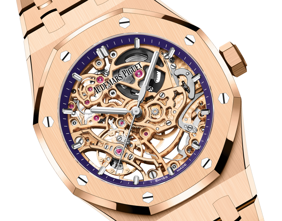 Audemars Piguet Royal Oak Double Balance Wheel Openworked Gold 154