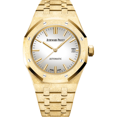 Audemars Piguet Royal Oak Selfwinding Frosted Gold &quot;Carolina Bucci&quot; Limited Edition 37mm