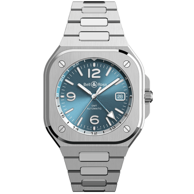 Bell &amp; Ross BR-05 GMT Sky Blue 41mm