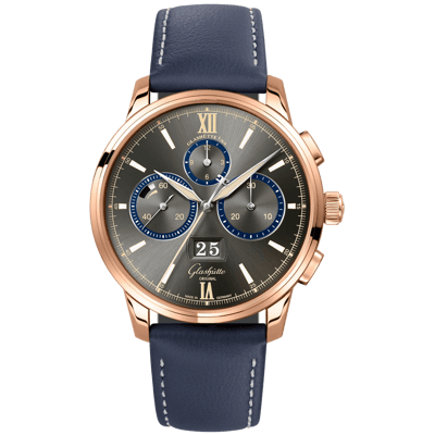 Glash&uuml;tte Original Senator Chronograph Panorama Date Limited Edition 42mm