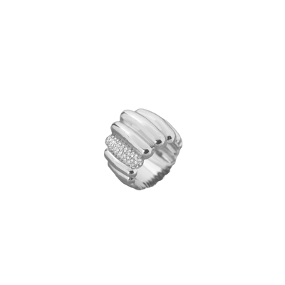 Helena Joy Iris Koko Ring White Gold Diamond