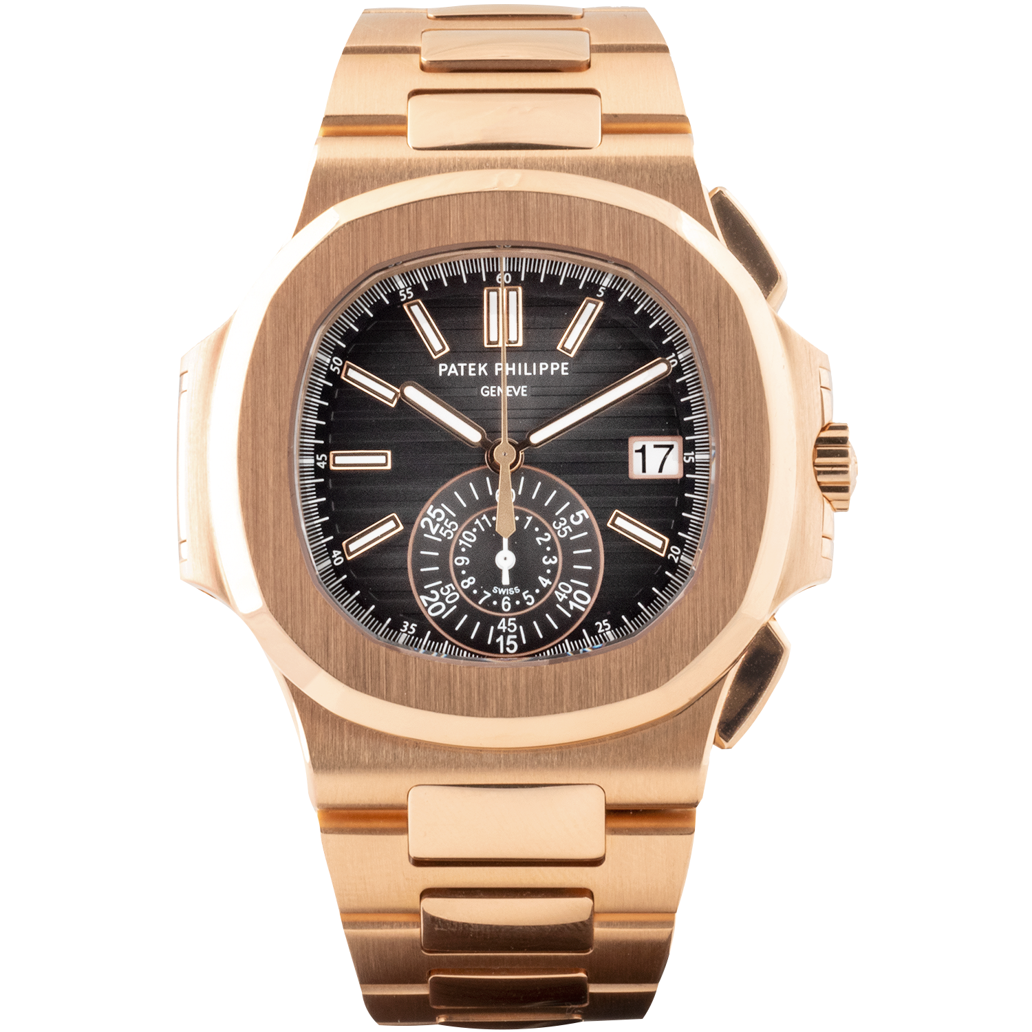 Patek Philippe Nautilus Flyback Chronograph Date Rose gold 5980 1R