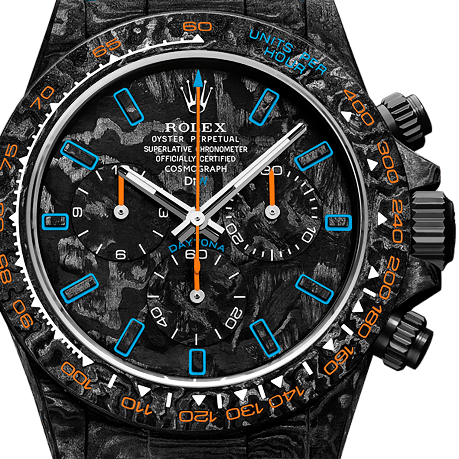 Carbon Daytona Blue (116500/T001)