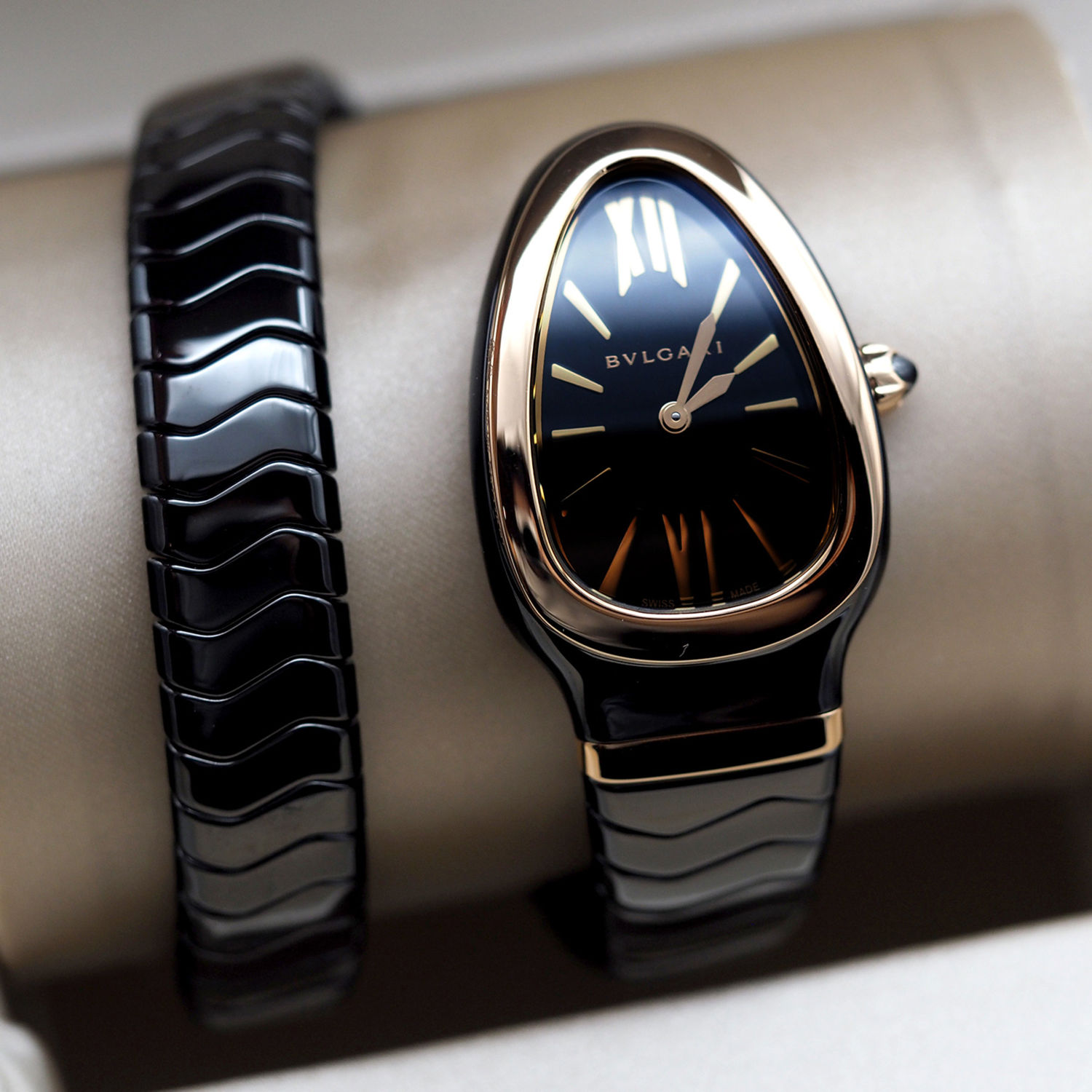 Bulgari Serpenti Spiga Black 102735
