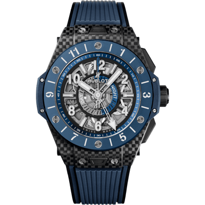 Hublot Big Bang Unico GMT Carbon Blue Ceramic 45mm