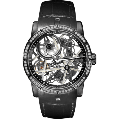 Roger Dubuis Excalibur Blacklight Black DLC Titanium Limited Edition 42mm