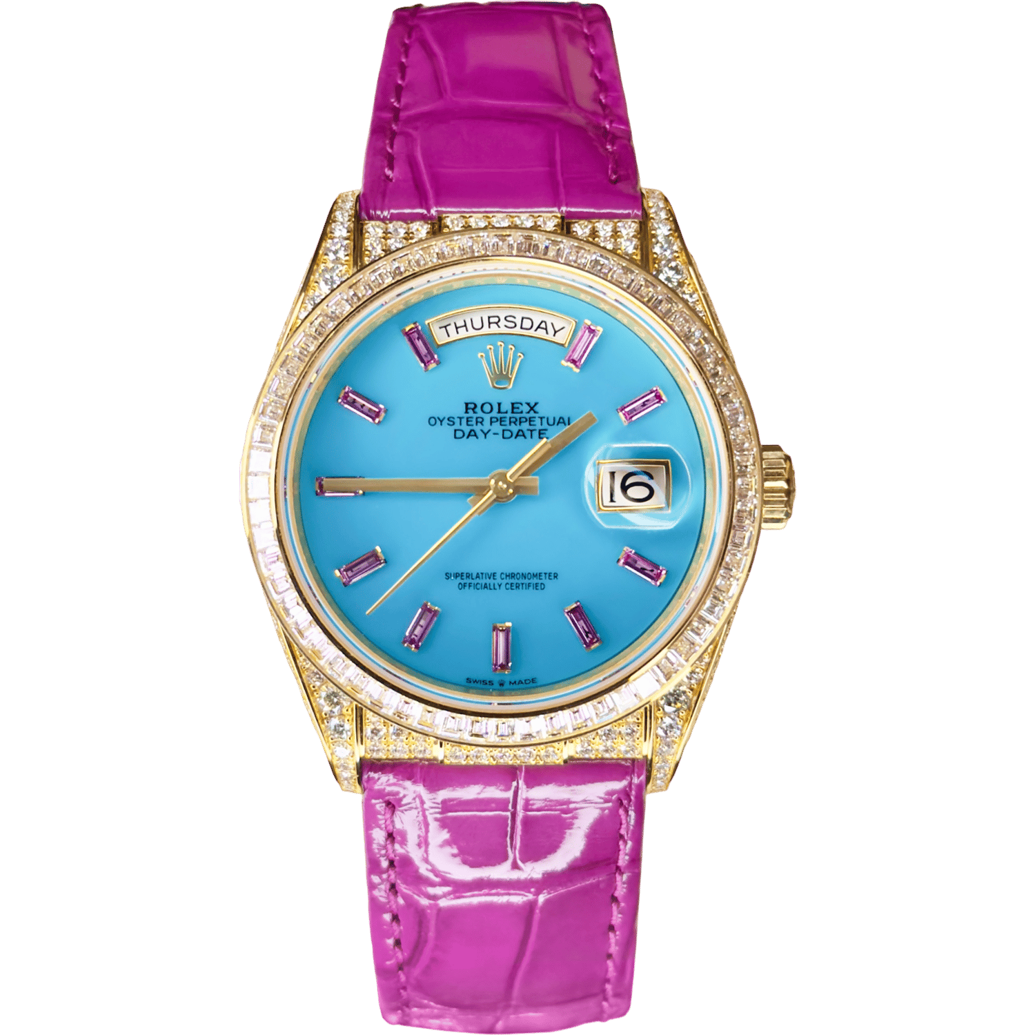 Rolex Oyster Perpetual Day-Date Pink (128458TBR-0002)
