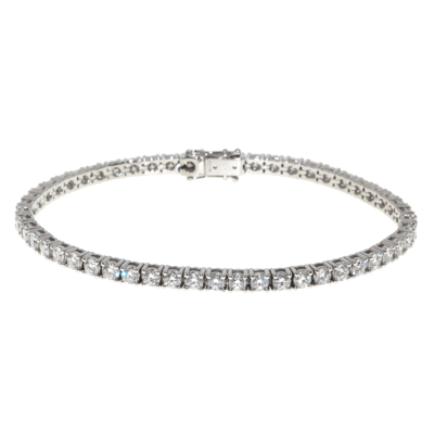 Penelope Ashford Tennis Bracelet 14K White Gold 52 Diamonds