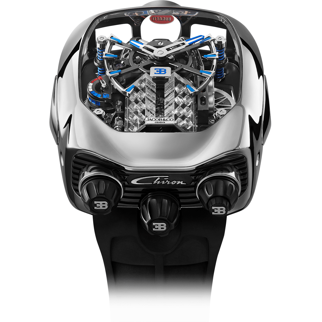 Jacob & Co. Bugatti Chiron Tourbillon Black (BU200.30.AA.AA.B)