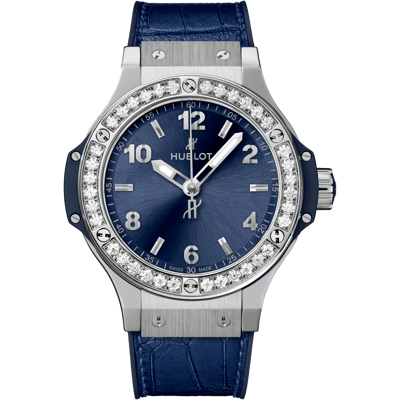 Hublot Big Bang Original Steel Blue Diamonds 38mm