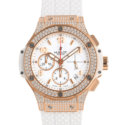 Hublot Big Bang Original Gold White Pav&eacute; 41mm