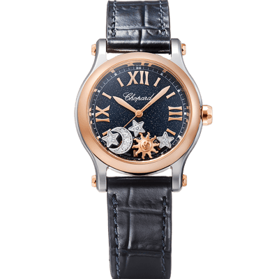 Chopard Happy Sport Sun Moon and Stars 30mm