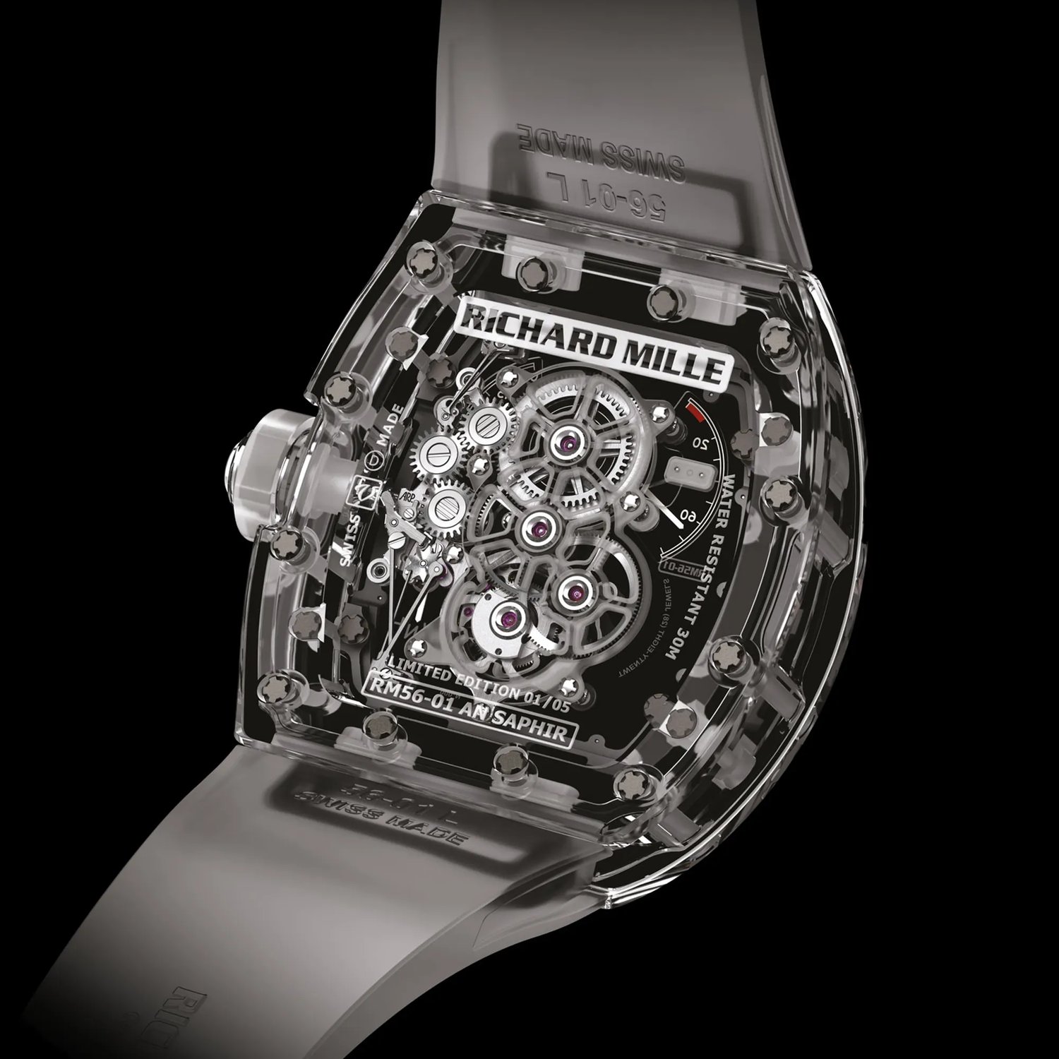Rm 56 Tourbillon Watch Richard Mille Richard Mille RM56-02 White