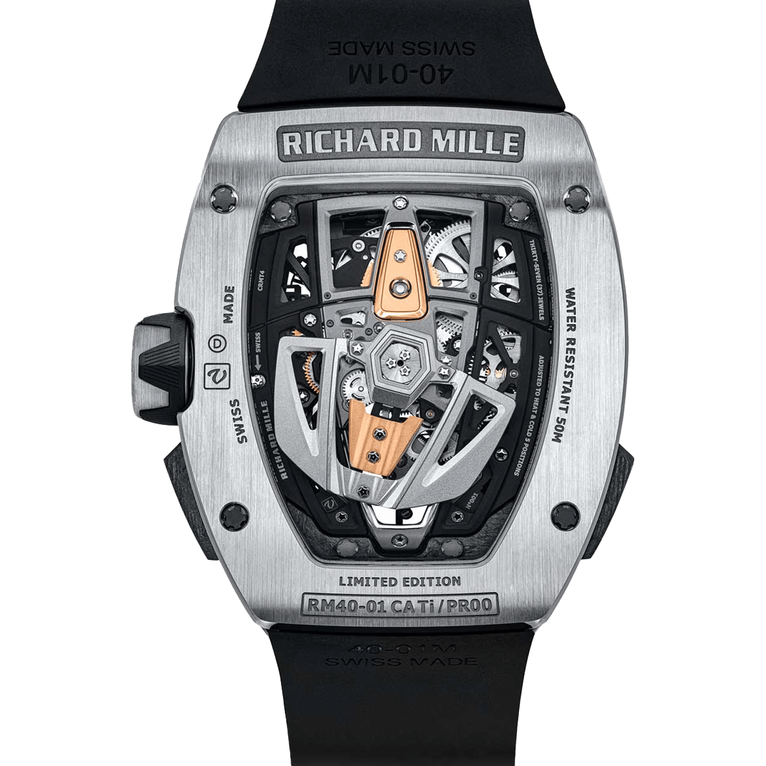 Richard Mille RM40 01 Schwarz RM40 01 CA Ti