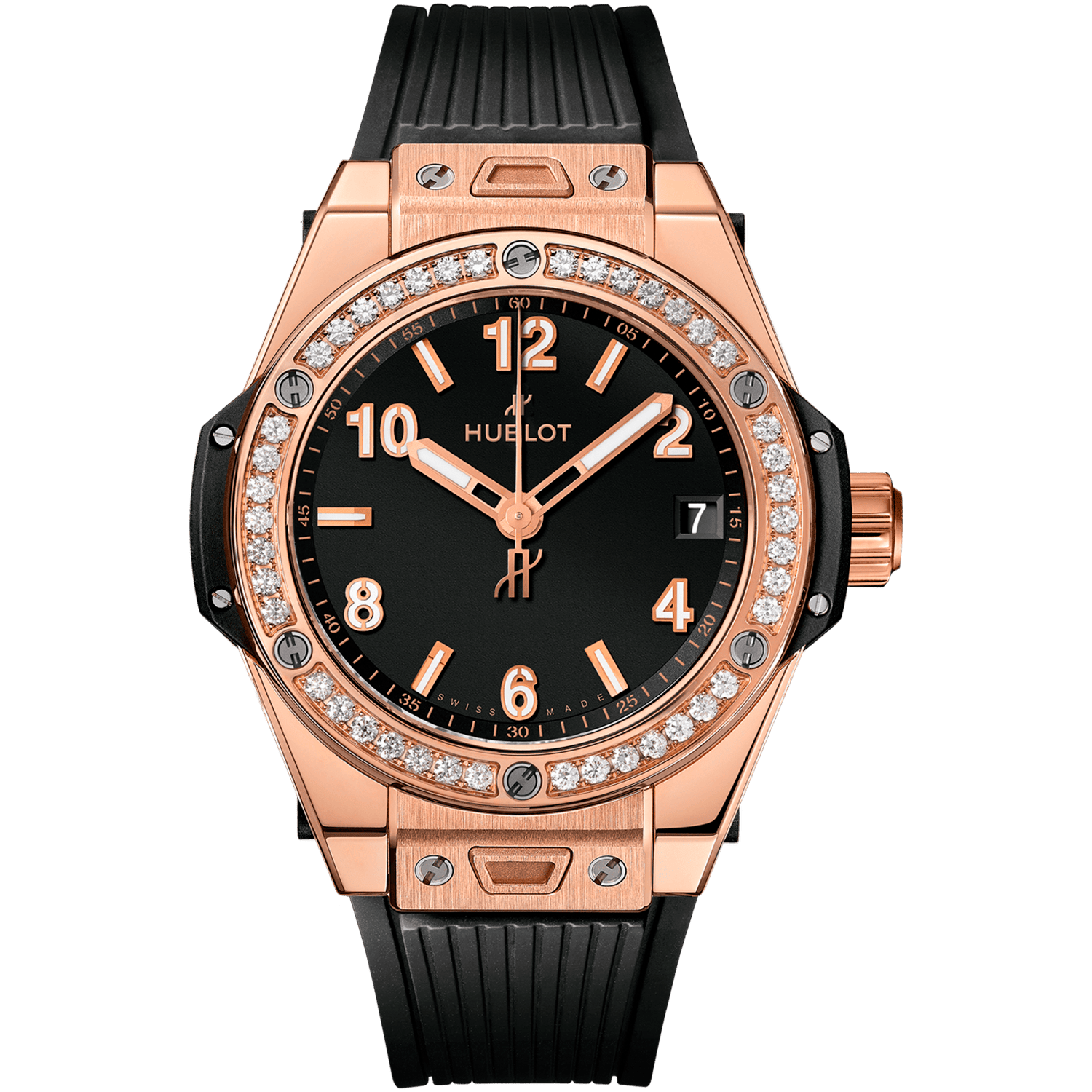 Hublot big bang one click pink sapphire hot sale diamonds