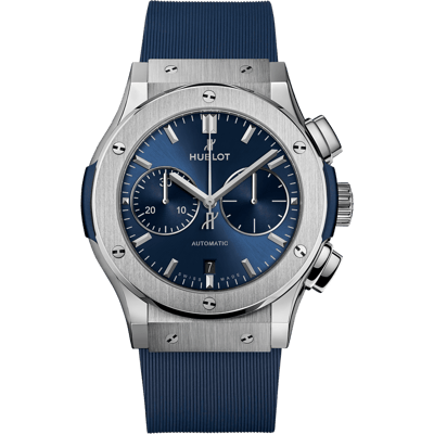 Hublot Classic Fusion Chronograph Titanium Blue 45mm