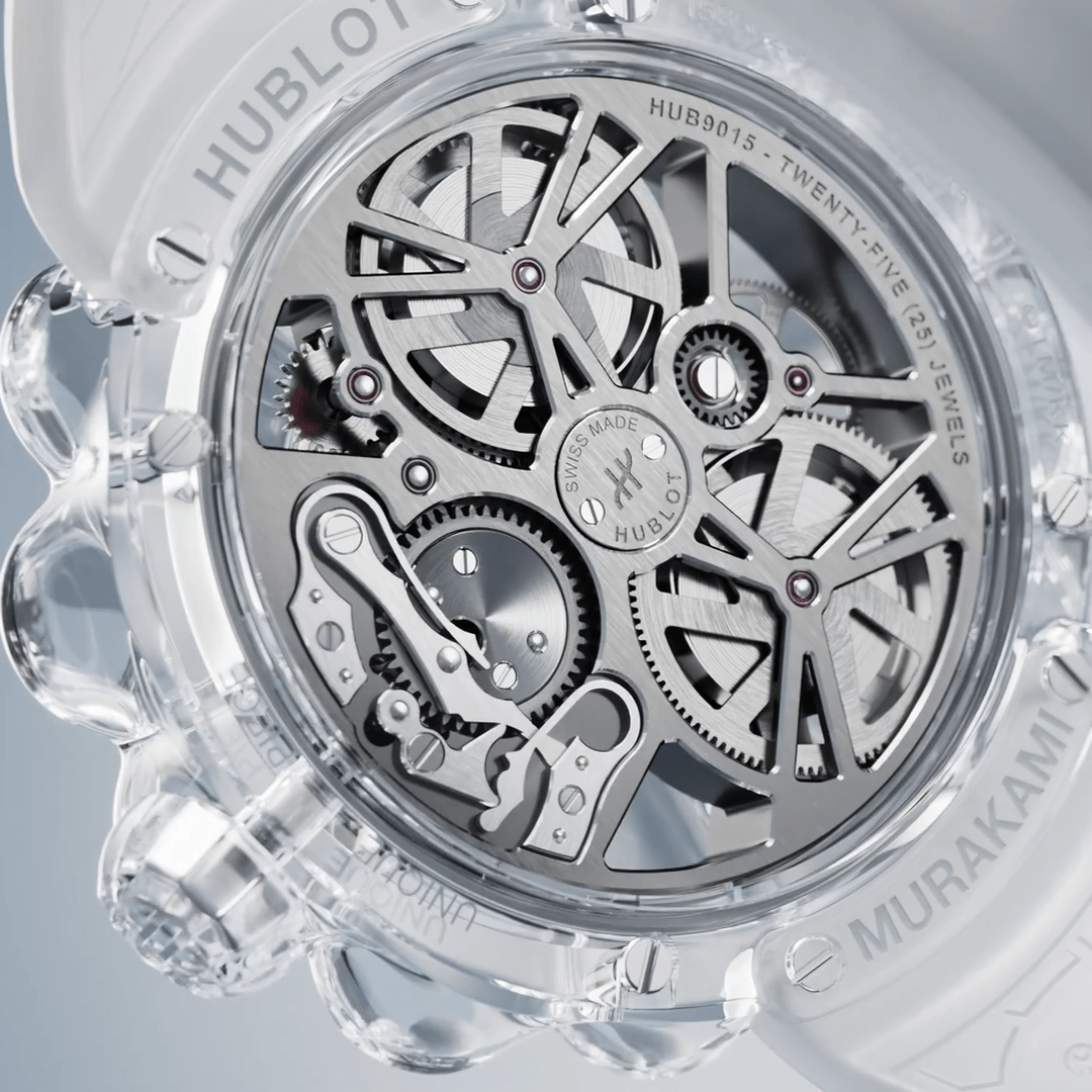 Hublot MP-15 Takashi Murakami Tourbillon Sapphire Transparent