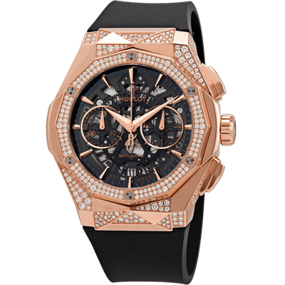 Hublot Classic Fusion Aerofusion Chronograph Orlinski King Gold Alternative Pav&eacute; 45mm