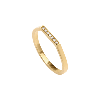 Helena Joy Chevali&egrave;re Iris PM Yellow Gold Diamond