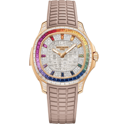 Patek Philippe Aquanaut Luce &quot;Rainbow&quot; Haute Joaillerie Minute Repeater 38.8mm