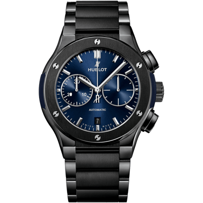 Hublot Classic Fusion Bracelet Blue Ceramic 45mm