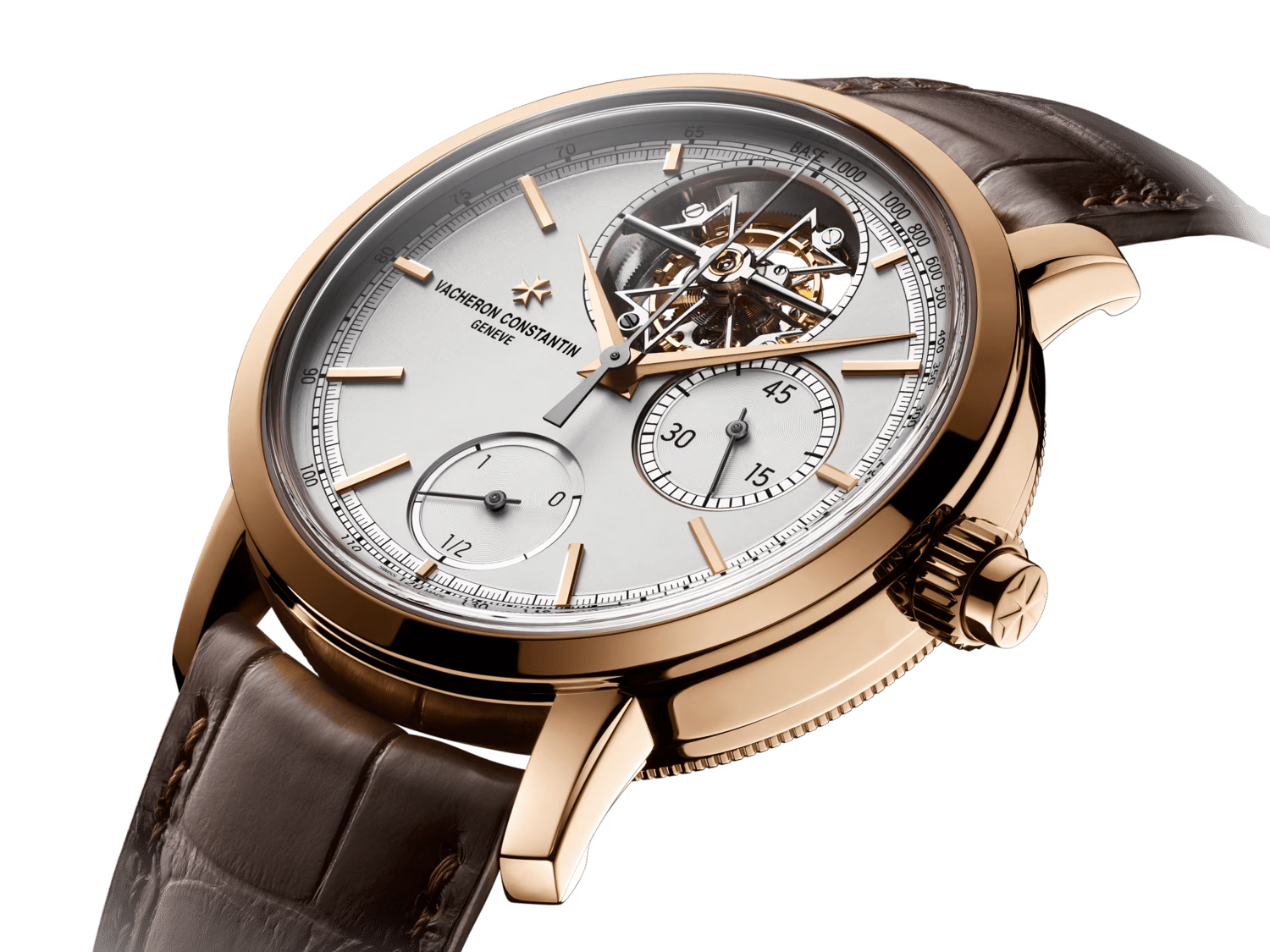 Vacheron Constantin Traditionnelle Tourbillon Chronograph Brown