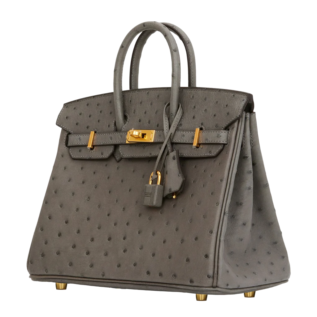 Hermes Birkin B30 AUTRUCHE MEYER GHW