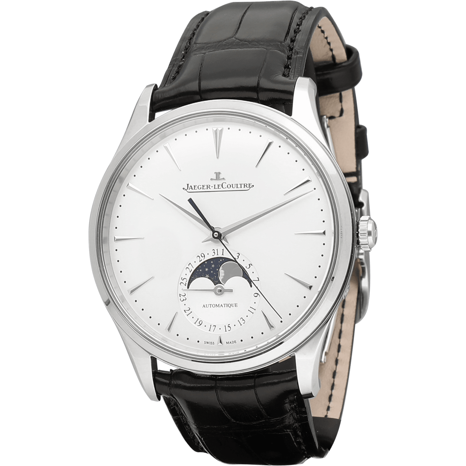 Jaeger LeCoultre Master Ultra Thin Moon Black Q1368430