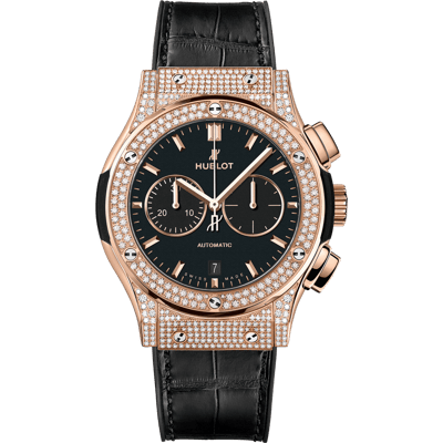 Hublot Classic Fusion Chronograph King Gold Pav&eacute; 42mm