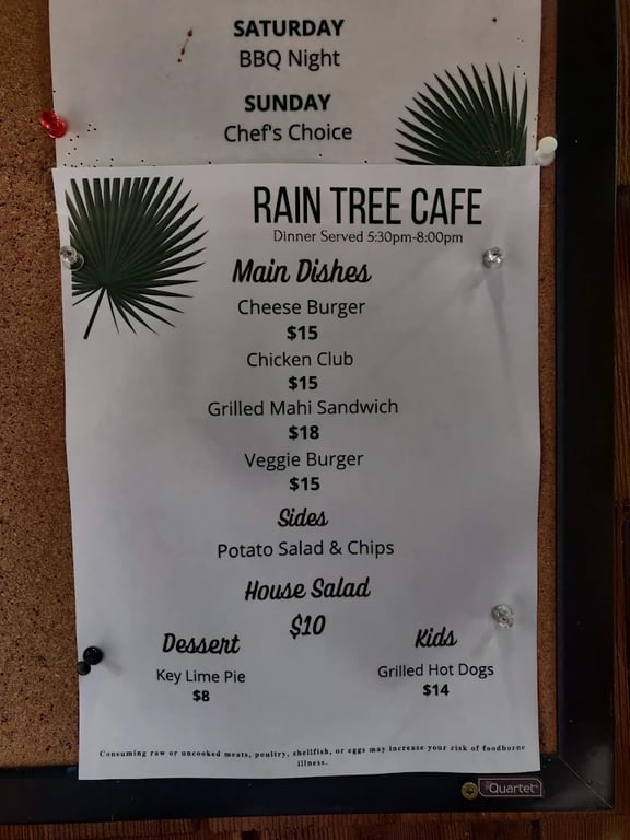 RainTree Café in St. John