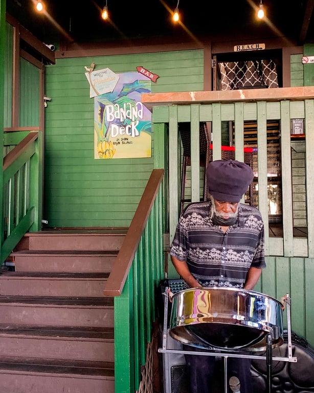 Photo of Banana Deck Restaurant in St. John