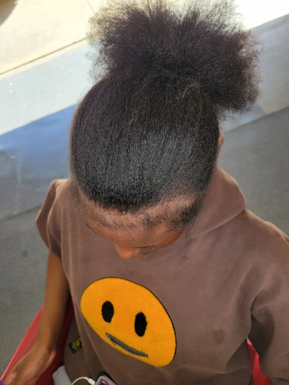 4C Hair Healthy with Protective Styles