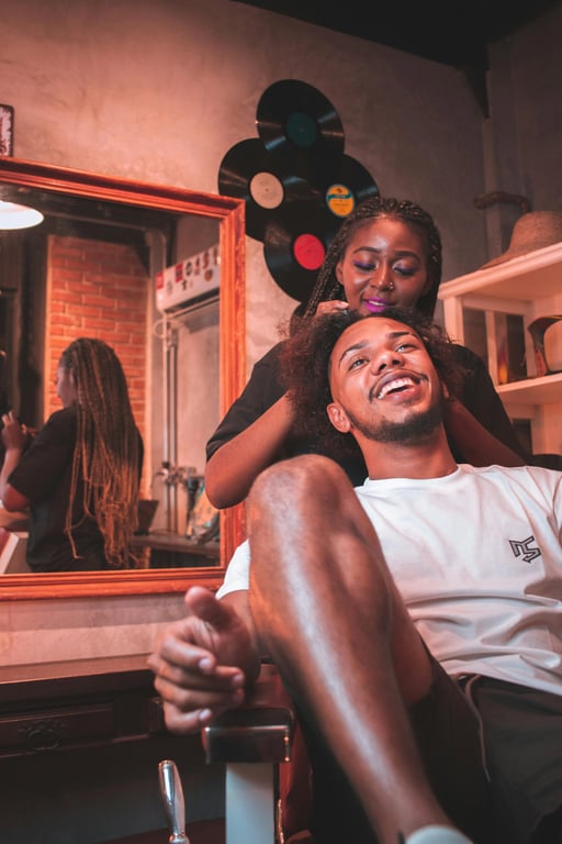 Friends Doing Hair