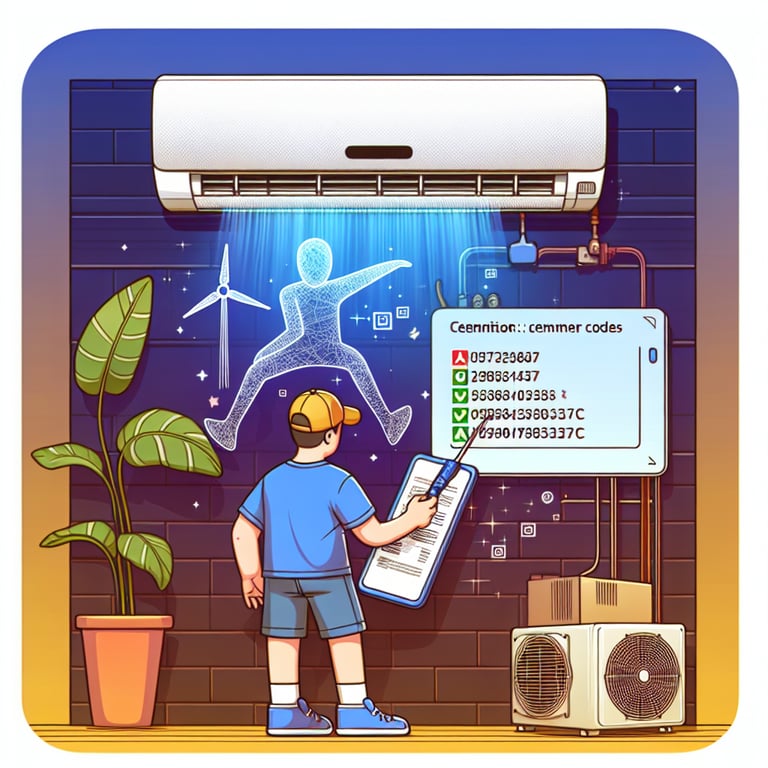 삼성 시스템에어컨 에러 해결 순서