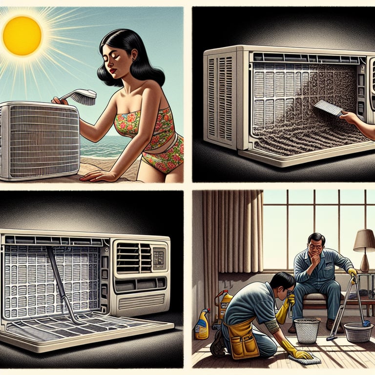 삼성 에어컨 청소법 vs 청소 대행 비교