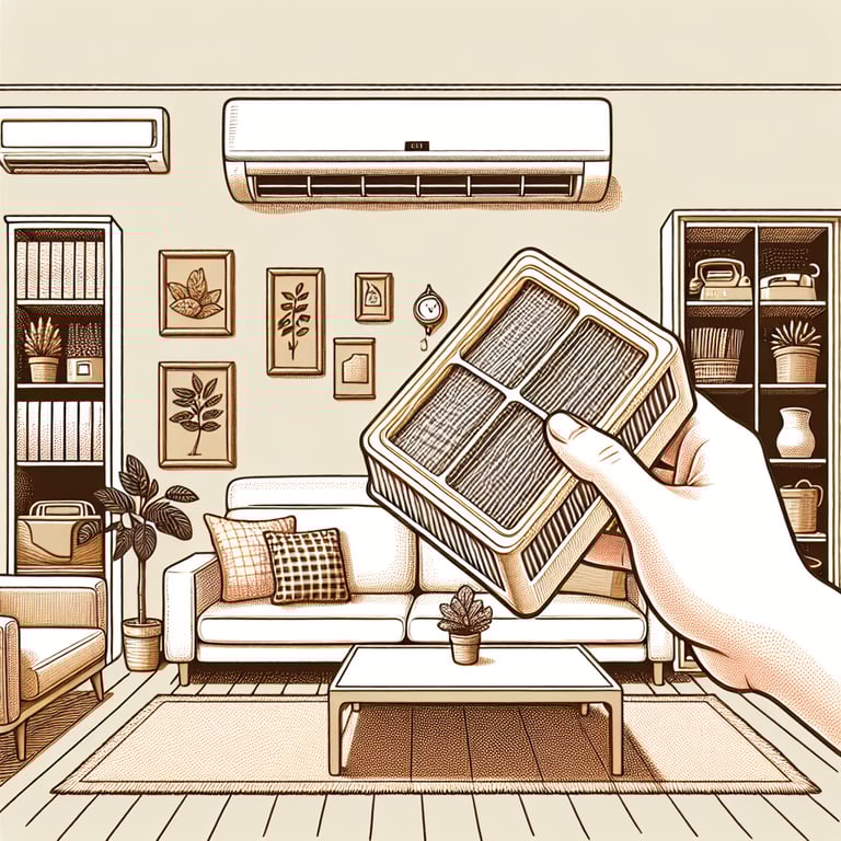 삼성 에어컨 커버 탈착 방법