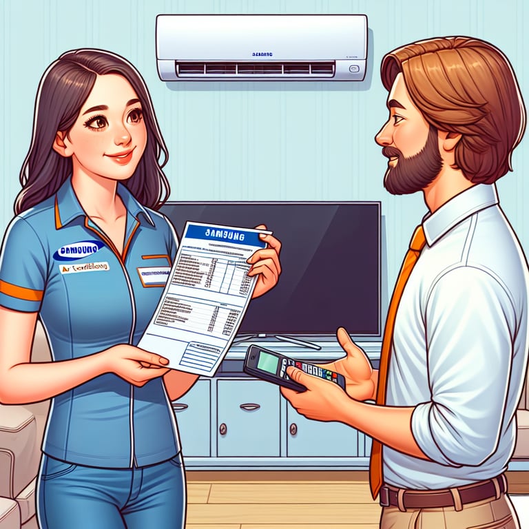 삼성 시스템 에어컨 as 출장비 기준