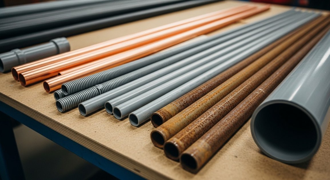 재질에 따라 달라지는 배관 이야기