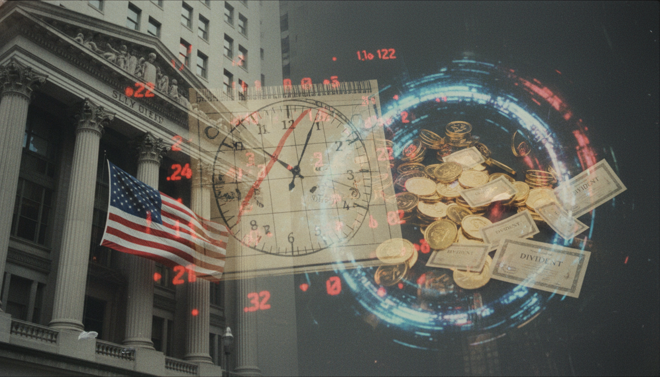 미국 주식 시장 휴장일과 배당락일이 겹칠 때의 처리