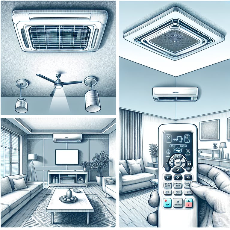 삼성 시스템에어컨 자동꺼짐 설정 해제법