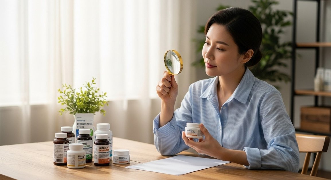 영양제와 크림, 현명하게 선택하는 법