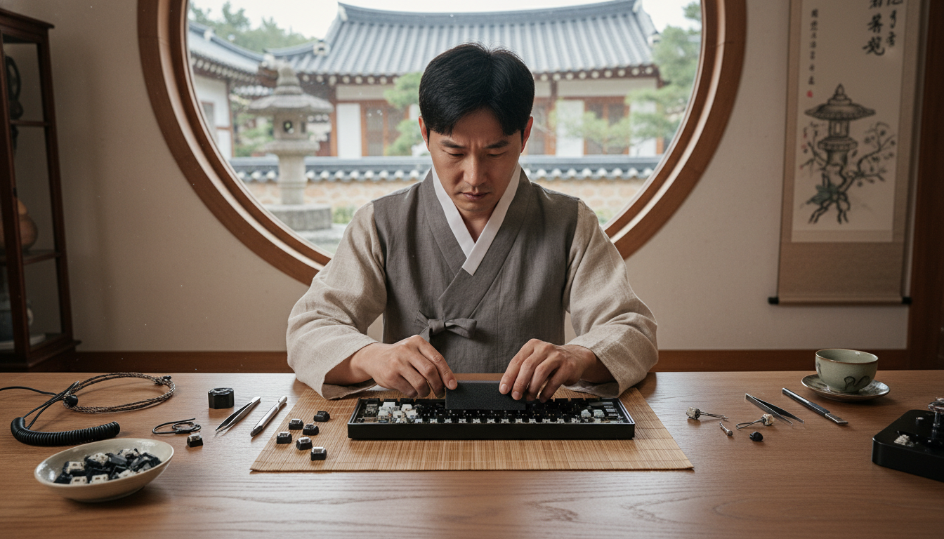 키보드 통울림의 주범을 잡는 해결사, 흡음재