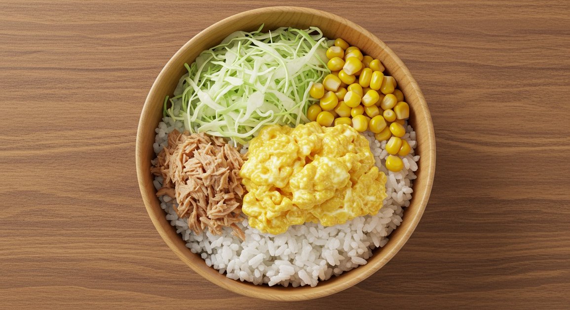 식감과 풍미를 더하는 재료 추가의 기술