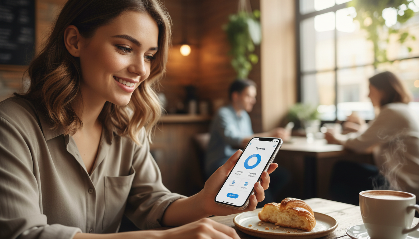 스마트폰 뱅킹 앱의 편리함