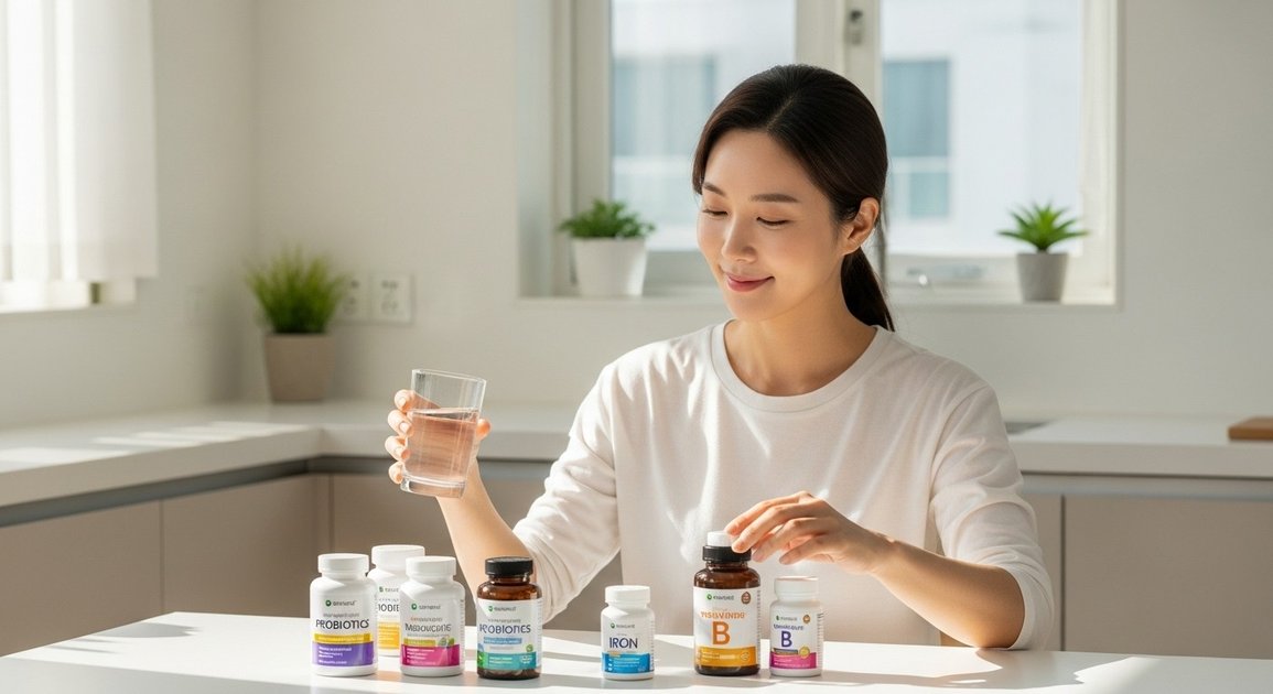 시간대별 최적의 영양제 섭취법