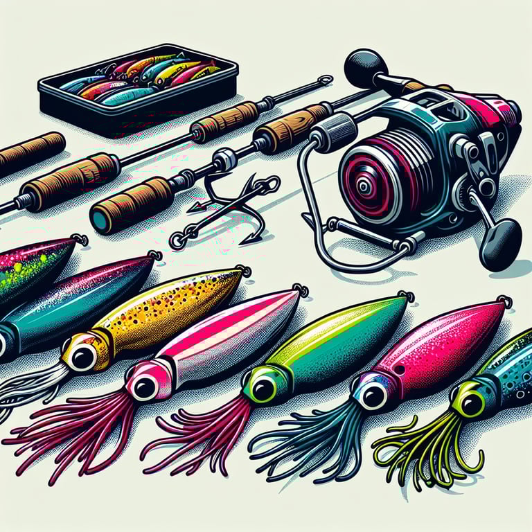 쭈꾸미 낚시 장비 추천 및 포인트