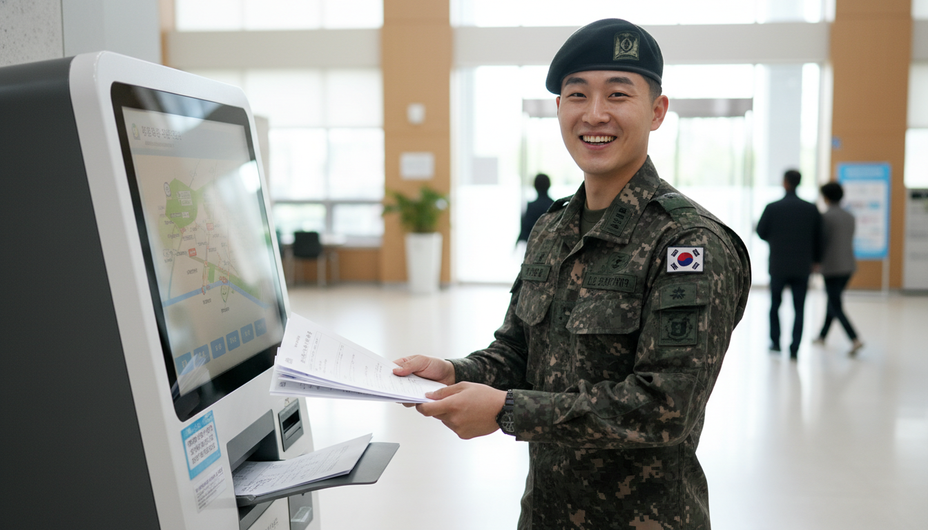 오프라인 발급 및 전역 예정자를 위한 꿀팁